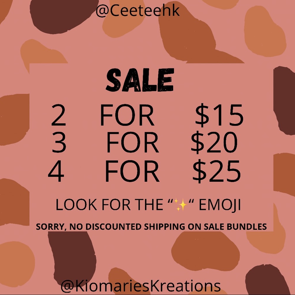 ✨ 2/$15 SALE! ✨ - Picture 1 of 1